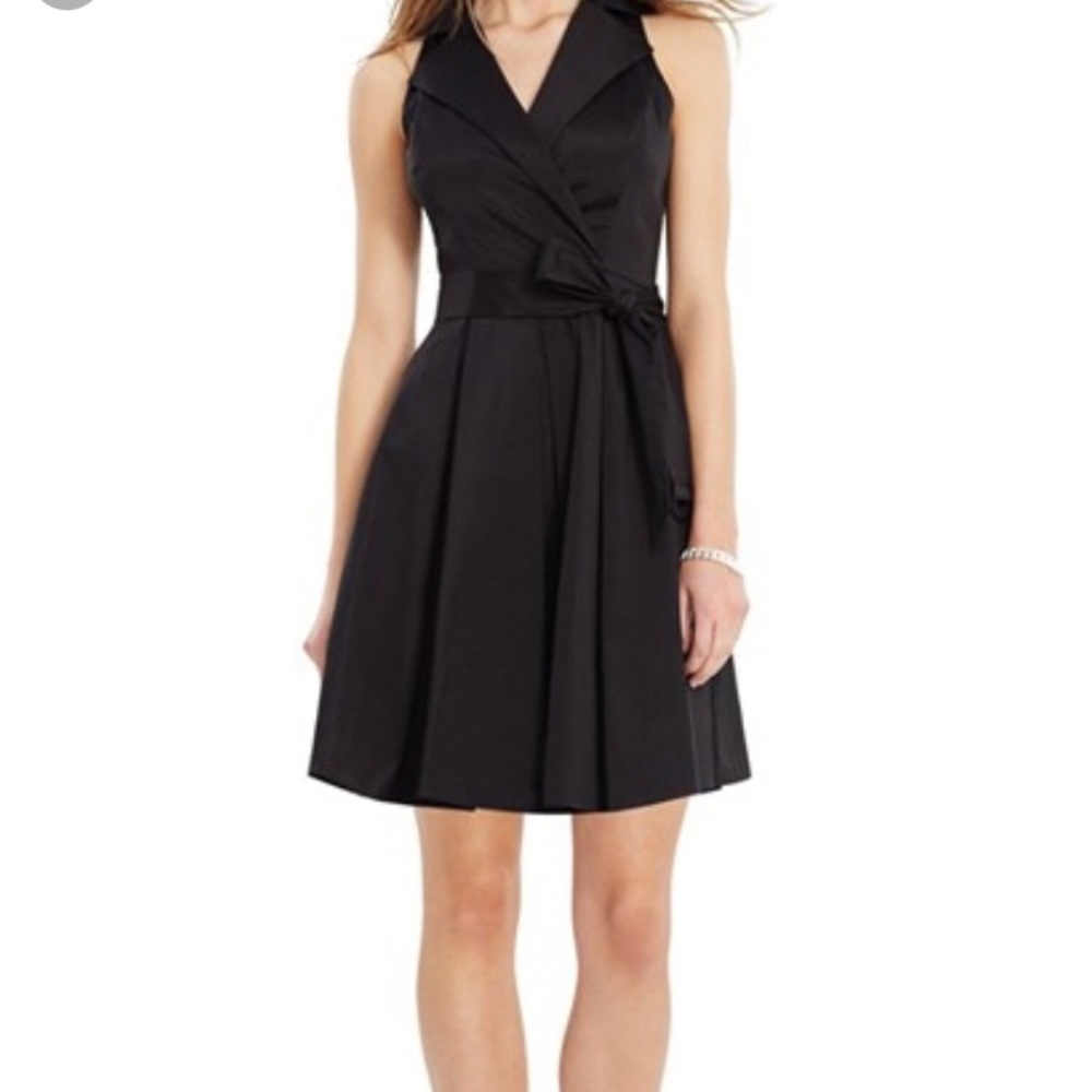 New w/tags; Magenta Ralph Lauren Taffeta Dress